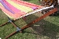Holzgestell f�r H�ngematte - Wetterfestes Holz - Gestell und H�ngematte Sunrise 4288