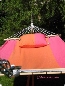 H�ngematte mit Holzgestell 380 cm Eukalyptusholz Mandarin 4315