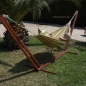 Set - H�ngematte mit Holzgestell happy dream 380 cm 880 4191