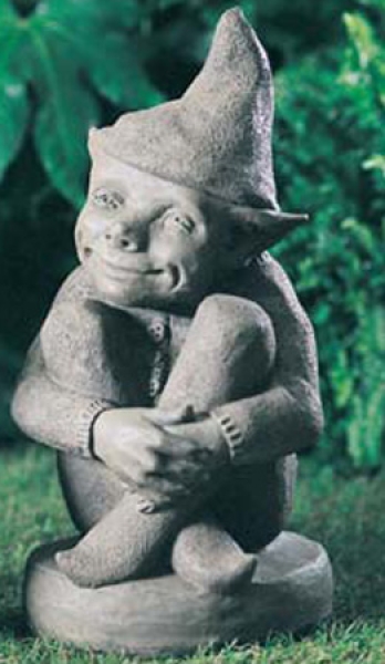 Galleria Devonshire Skulptur - Kleiner Wicht, grinsend