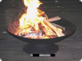 XXL Feuerschale Feuerkorb Grill aus Gusseisen 60CM