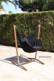 Set Gestell Noa + H�ngestuhl / H�ngesessel Black