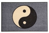 Waschbare Fu�matte Ying Yang der Firma Kleen-Tex