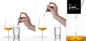 Preview: 2-tlg. Whisky Pipetten Set 999/13 platin mit Becher -in Geschenkröhre- GENTLEMAN Eisch Glas