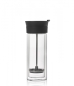 Preview: AdHoc THERMO Becher French Press schwarz