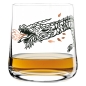 Preview: Ritzenhoff 2er Next WHISKY Whiskyglas von Olaf Hajek Drache + Lindwurm im Dekomiro Set mit Glasreinigungstuch 2020