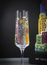 Sektglas James Rizzi My New York City - Day