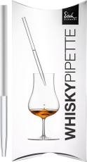 Eisch Gentleman Whisky Pipette 999/5  im Geschenkkarton Weiß