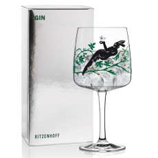 2er Gin Ginglas von Karin Rytter Affe + Hase mit Glasreinigungstuch 2020 S)