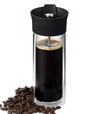 AdHoc THERMO Becher French Press schwarz