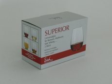 Eisch Universalglas Becher Superior Sensis plus 2 St. im Geschenkkarton 500/9