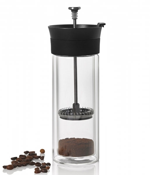 AdHoc THERMO Becher French Press schwarz