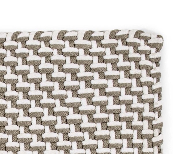 Pool In- und Outdoor FuÃŸmatte 52x72  sand-white M) 
