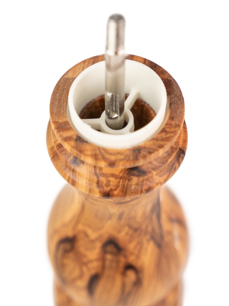 Dekomiro Peugeot Paris Set Olivenholz 22 cm Pfeffermühle und Salzmühle mit 100 gr. Salz Geschenkverpackung