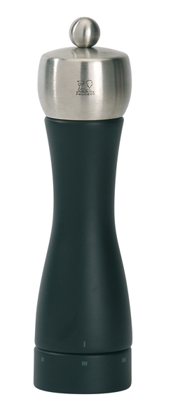 Salzmühle oder Pfeffermühle Peugeot Fidji Schwarz 20 cm u-select