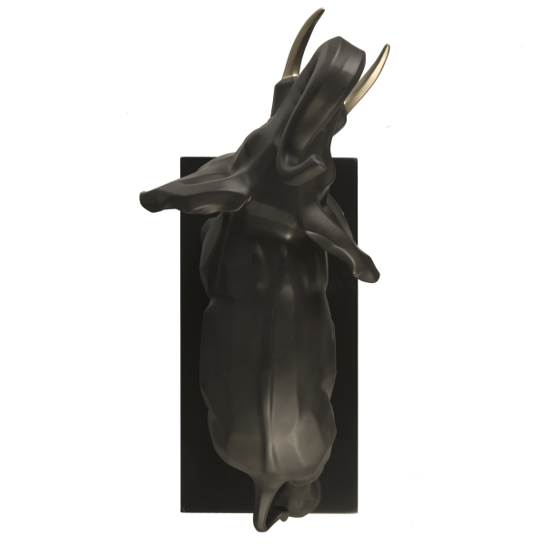 Göbel - Atelier 8 | Dekorative Statue / Figur Elefant | Porzellan - 57 cm - Limitierte Auflage - mit Platin