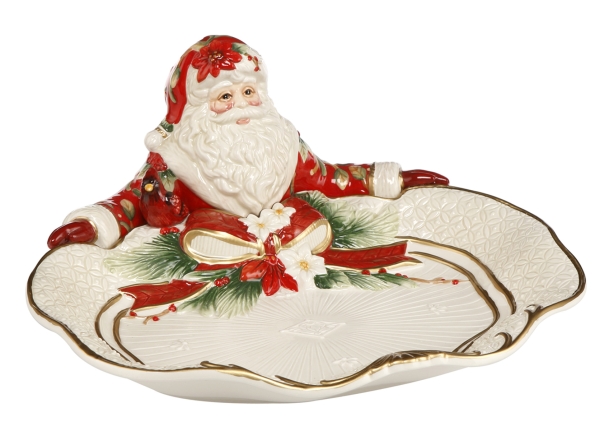 Goebel FF S SC Santa prÃ¤sentiert Fitz and Floyd Fitz Floyd Christmas Collection Bunt 