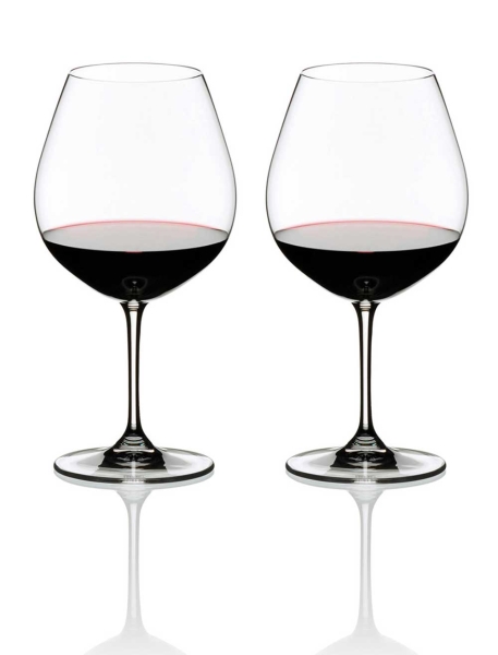 2 Stück Riedel VINUM PINOT NOIR Gläser (BURGUNDER ROT)