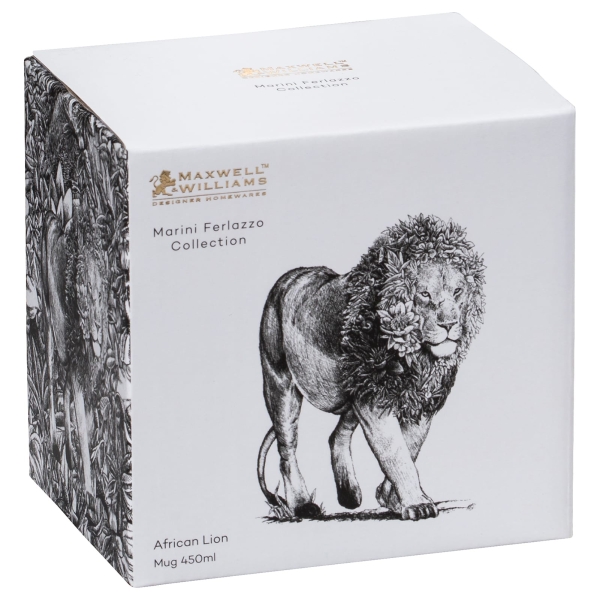 Maxwell & Williams Marini Ferlazzo Becher und Teller African Lion Löwe