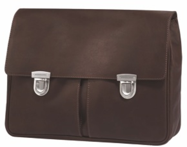 Aktentasche Leder von Bodenschatz edel espresso - braun 4013