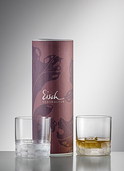 Eisch 2 x Whiskyglas Hamilton 500/14 in Geschenkröhre