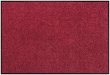 Efia Salonloewe Uni Weinrot mit Trittrand - 50x75cm - 7561
